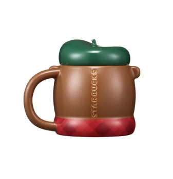 2021 Starbucks Korea X-mas Brown Bear Mug 355ml